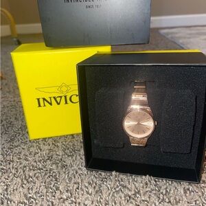 Invicta Rose Gold Watch